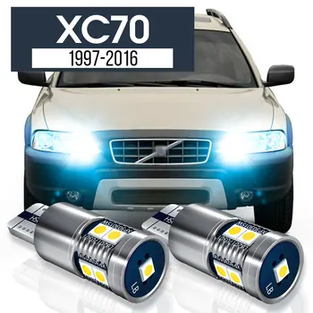 2vnt LED Stovėjimo Šviesos Atstumas Lempos Priedai Canbus Volvo XC70 1997-2016 2005 2006 2007 2008 2009 2010 2011 2012 2013
