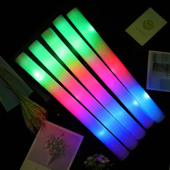 5/10/15/20/30Pcs LED Glow Stick Urmu Spalvinga RGB Švyti Putų Stick Nudžiuginti Vamzdis Tamsiai Šviesos Kalėdos Gimtadienis, Vestuvės Prekes