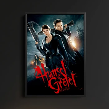Hansel & Gretel Witch Hunters (2013) Filmo Plakatas Star Meno Viršelio Nuotrauka Drobė Spausdinti (Neįrėminti)