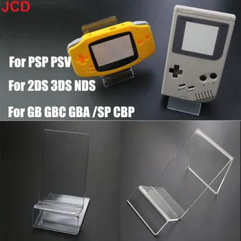 JDC 1pcs Už Gameboy GB, GBC GBA GBP PSP, NDS 3DS 2DS PSV Psvita Mobiliųjų Žaidimų Konsolės Nešiojamų Laikiklis Akrilo Stendas