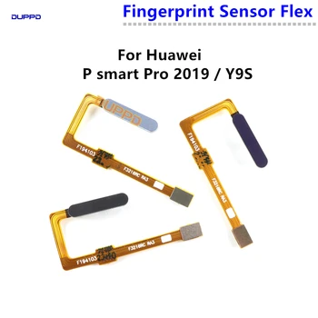 Originalą Huawei P Smart Pro 2019 / Y9S pirštų Atspaudų Jutiklis Touch ID Scanner Jungtis Home Mygtuką Meniu Flex Kabelis
