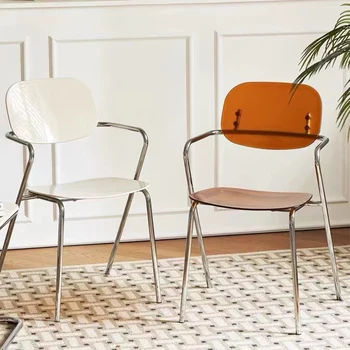 Plastikiniai Akcentas Valgomojo Kėdės Lauko skaidrus Skaidrus Virtuvės, Valgomojo Kėdės, Biuro Balkonas Silla Comedor Baldai BL50CY