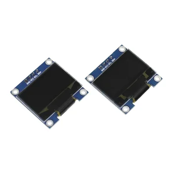 UNO R3/STM32 0.96 colių OLED ekranas modulis C51 mikrovaldiklis I2C sąsaja serial port LCD ekranas
