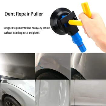 Vakuuminis Siurbtukas Dent Repair Kamščiatraukis Rinkinys Ranka Siurblio Pagrindo Automobilių Paintless Dent Removal Tool Kit Skaidrių Atvirkštinio Plaktukas Klijai