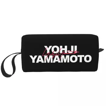 Yohji Yamamoto Prekes Kosmetikos Krepšys Moterų Makiažas Krepšiai Kelionės Užtrauktukas, Tualetinių Reikmenų Krepšys Organizatorius Saugojimo Krepšys