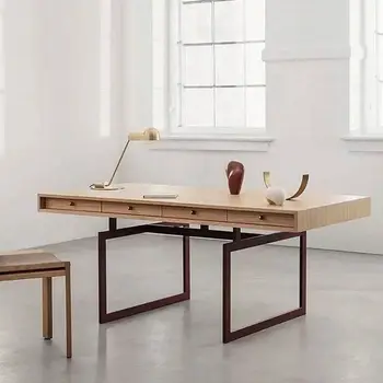 Šiaurės stalas rašomasis stalas italijos minimalistinio modernaus minimalistinio biuro stalas